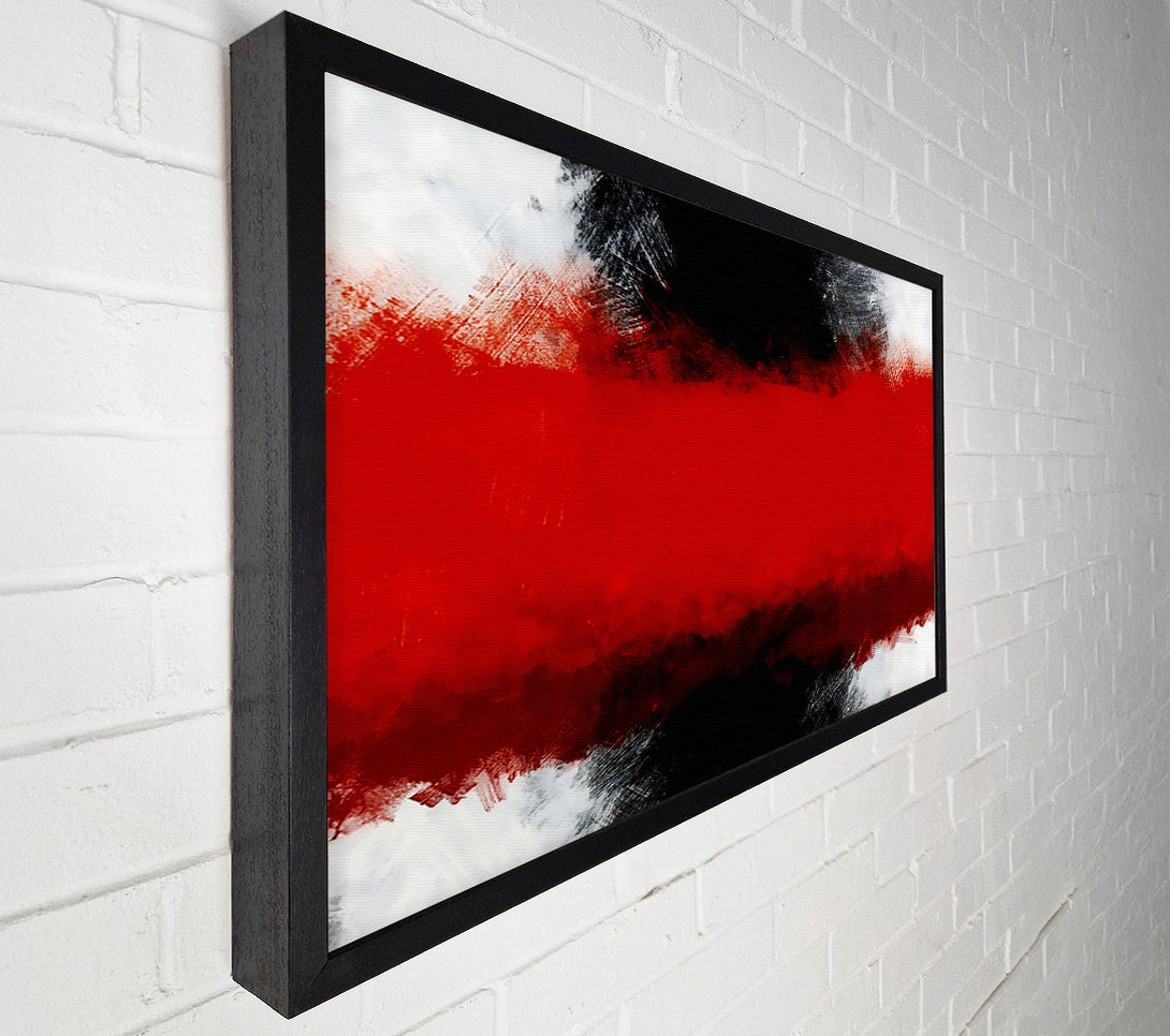  A Canvas Print of Time Laps Red Canvas Art