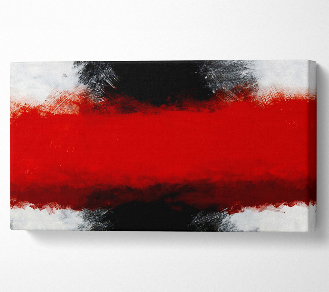 A Canvas Print of Time Laps Red Canvas Art