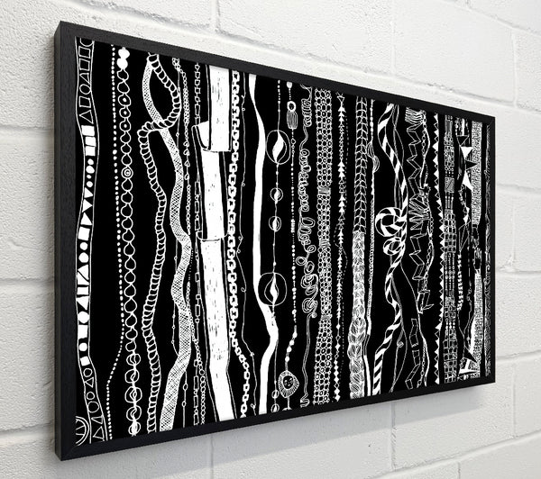 White And Black Vertical