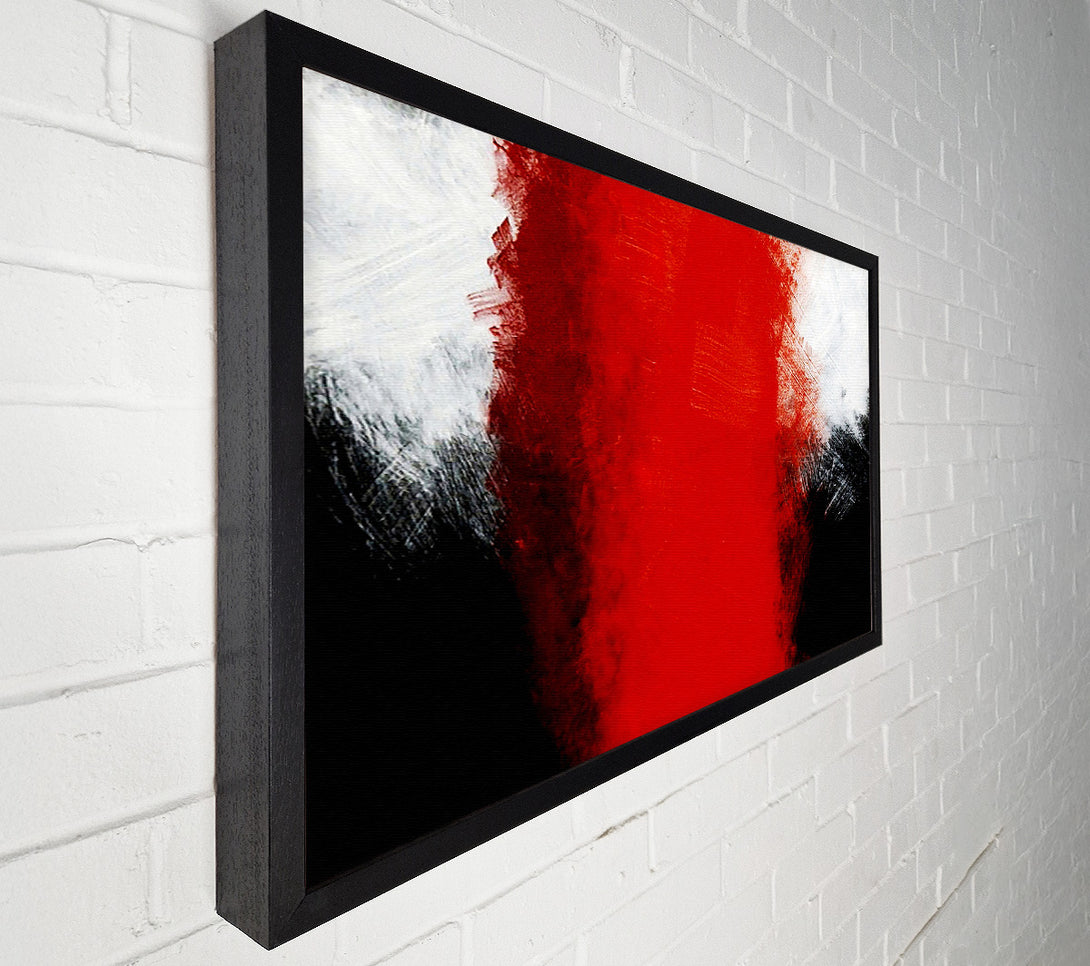  A Canvas Print of Whirlwind Red Canvas Art