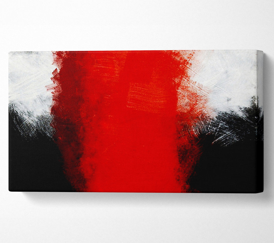  A Canvas Print of Whirlwind Red Canvas Art