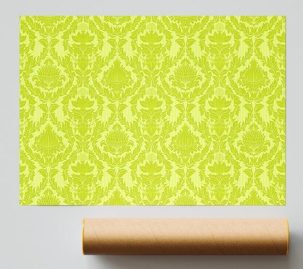 Flock Green Giclee Print