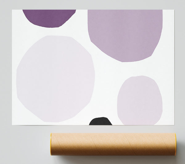 Ending In Itself Lilac Print