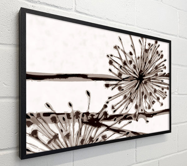 Fleurs De Lis Brown