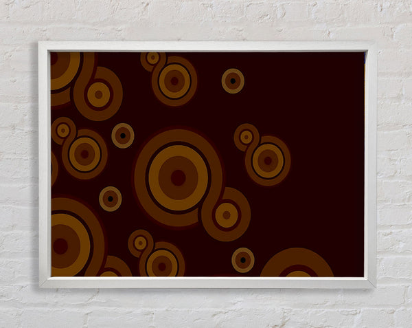 Caramel Fizz Framed Print