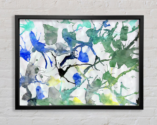 Playful Pastels Framed Print