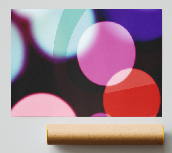 Disco Lights Print