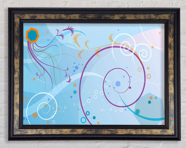 Baby Blues Framed Print