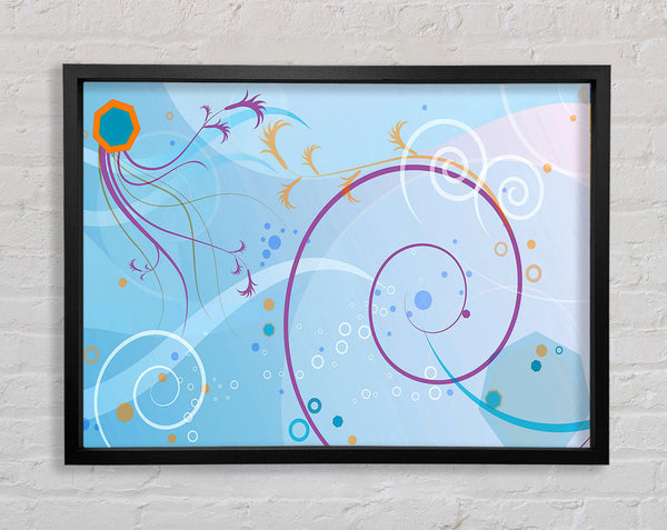 Baby Blues Framed Print