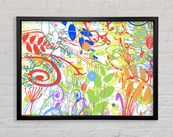 Summer Delight Framed Print