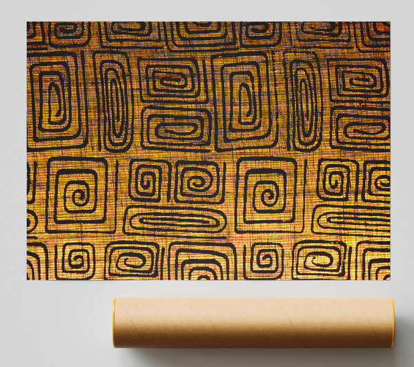 The Golden Maze Giclee Print