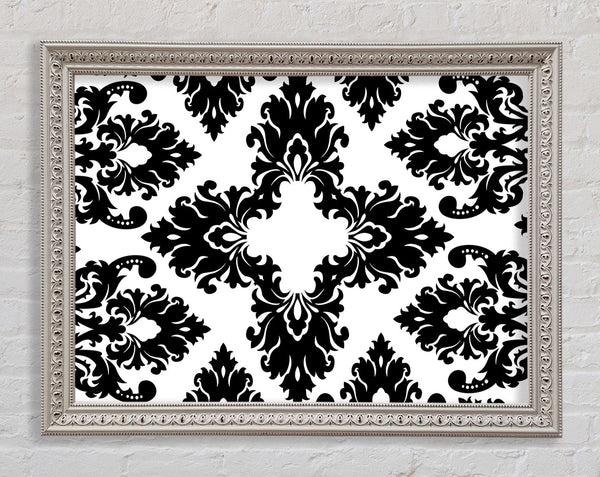 Diamond Garden Framed Print