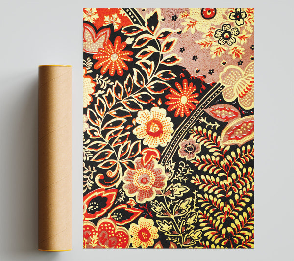 Retro Garden Giclee Print