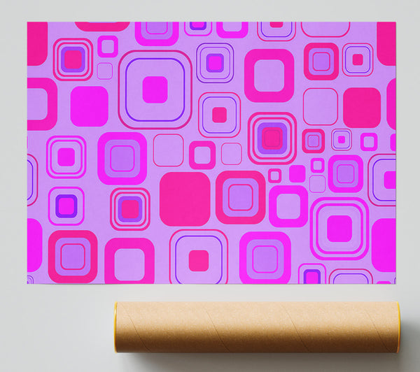 Lavender Pinks Print