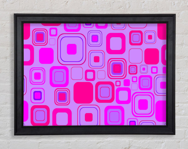 Lavender Pinks Framed Print