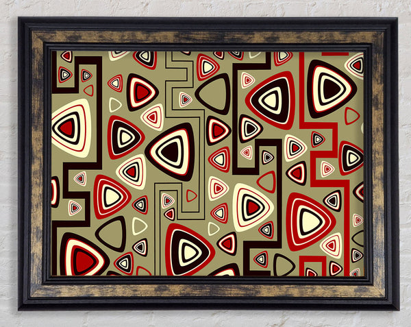 Triangle Infusion Framed Print