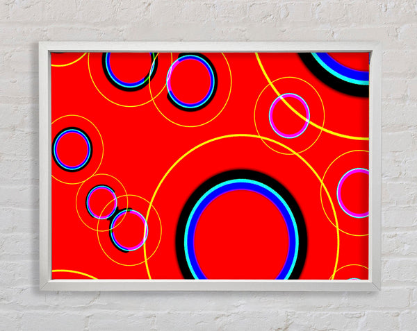 Energy Fields Framed Print