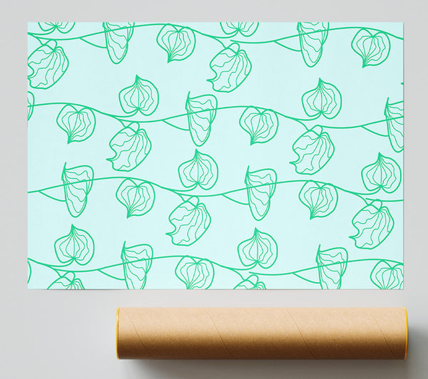 Leaf Chain Poster
