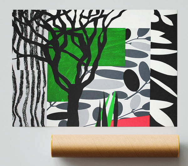 Psychedelic Garden Giclee Print