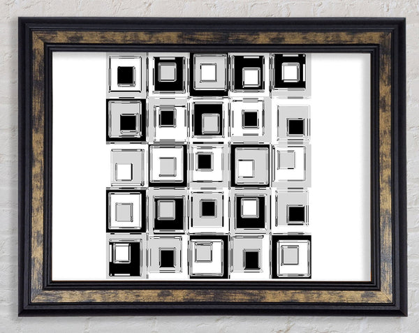 Out Of The Box Framed Print