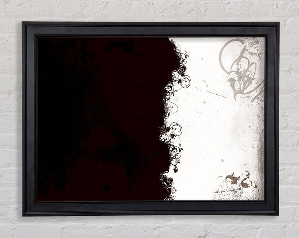 Grey Matter Framed Print