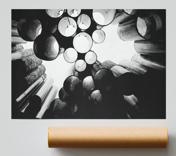 Steel Giclee Print