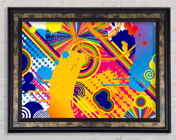 The End Of The Yellow Brick Road Framed Print