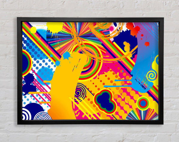 The End Of The Yellow Brick Road Framed Print