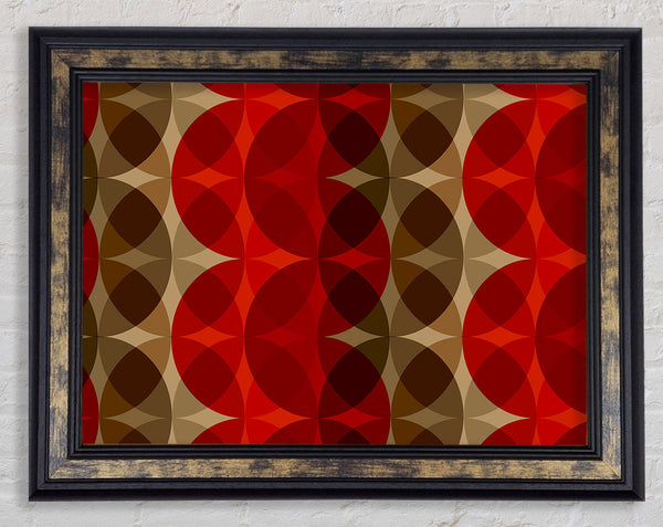 Diamond Centre Framed Print