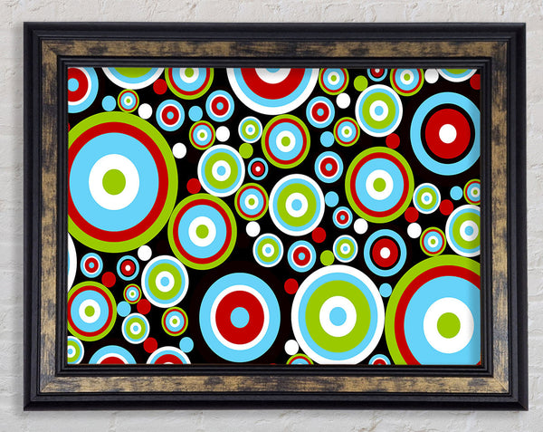 The Trance Of Colour Framed Print
