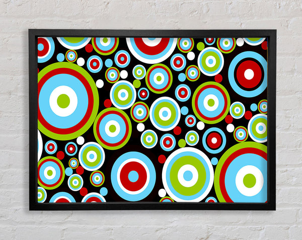 The Trance Of Colour Framed Print