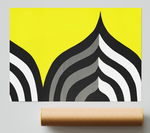 Zebra Fan Giclee Print