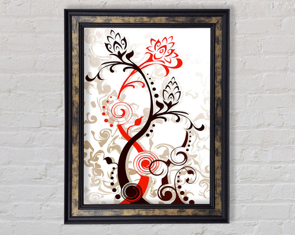 The Roots Of The Sun Framed Print