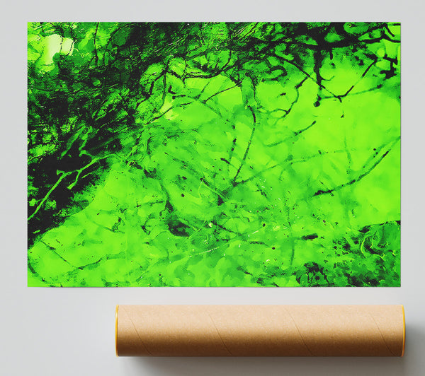 Green Branches In The Wind Giclee Print