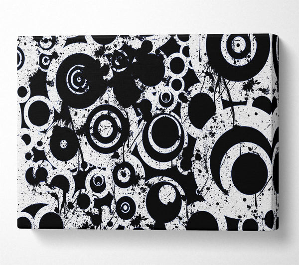  A Canvas Print of Blue Frequency Canvas Print