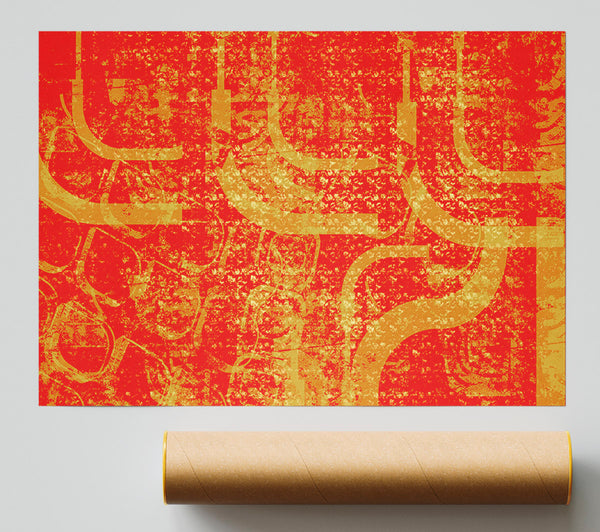 Union Of Orange Giclee Print