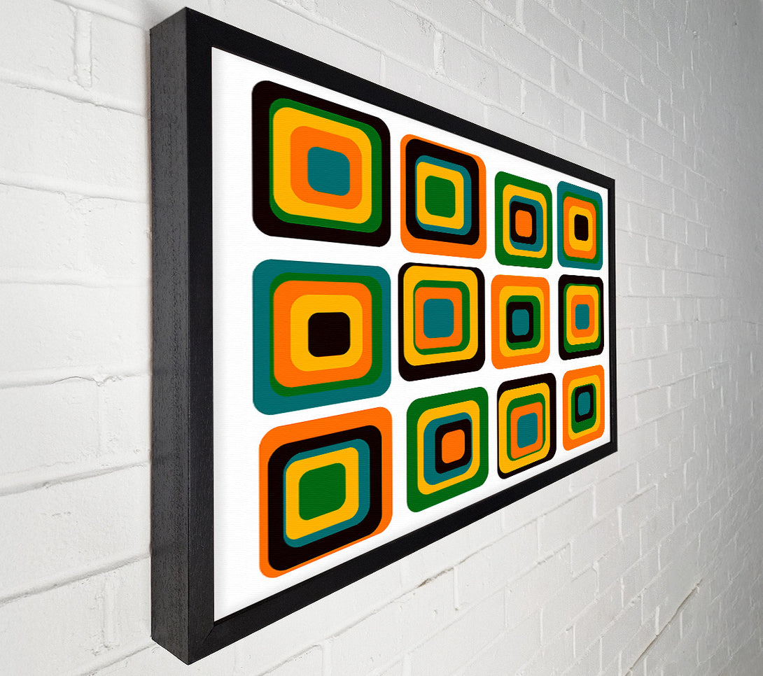  A Canvas Print of Blocks Of Colour Canvas Wall Art