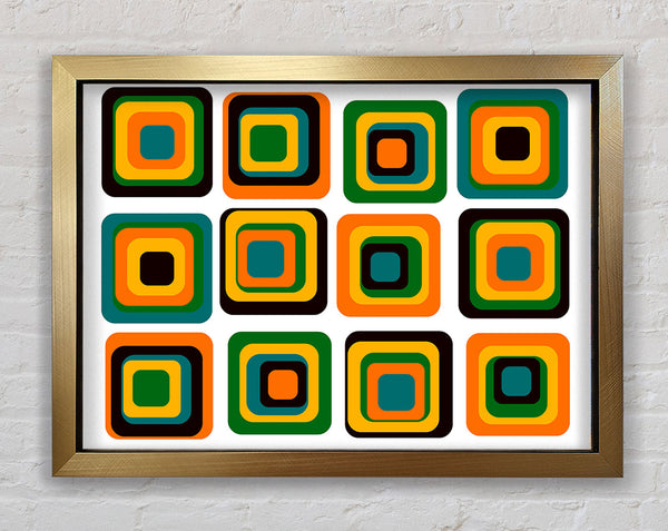 Blocks Of Colour Framed Print