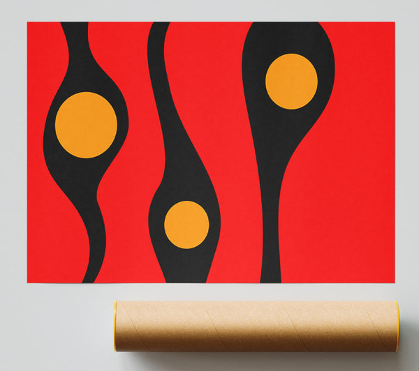 Red Fish Ocean Giclee Print