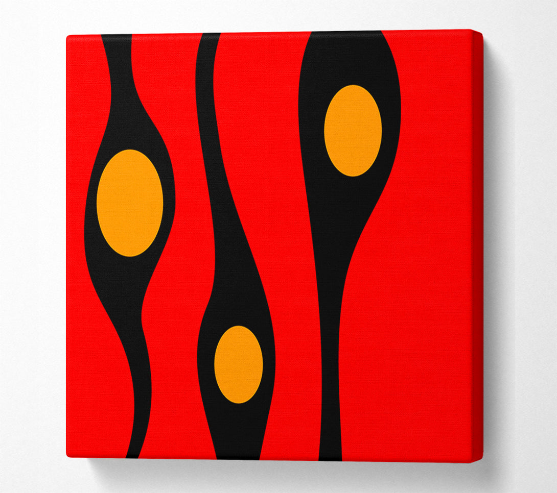  A Canvas Print of Red Fish Ocean Canvas Wall Art