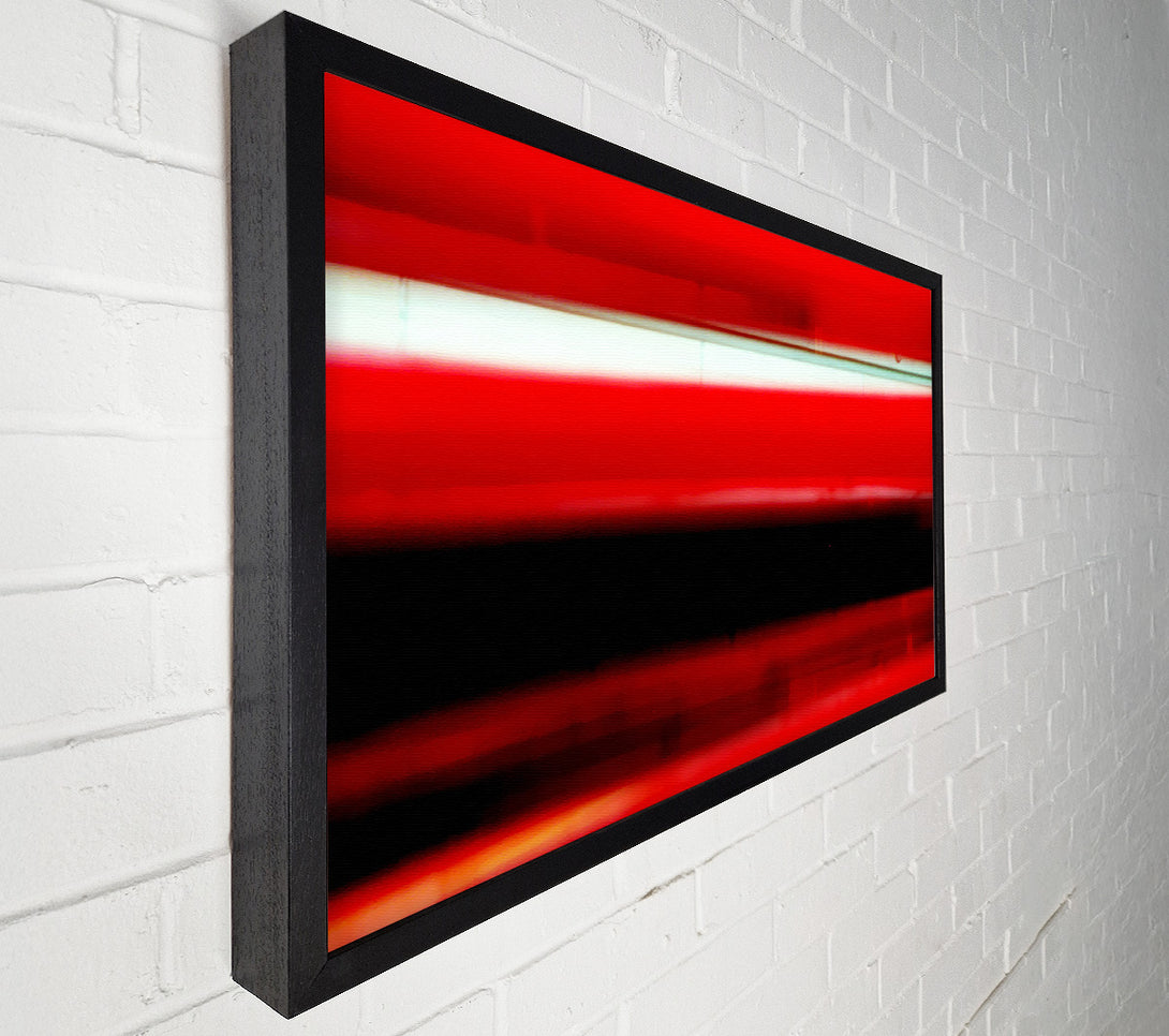  A Canvas Print of Red Ocean Abstract Canvas Wall Art