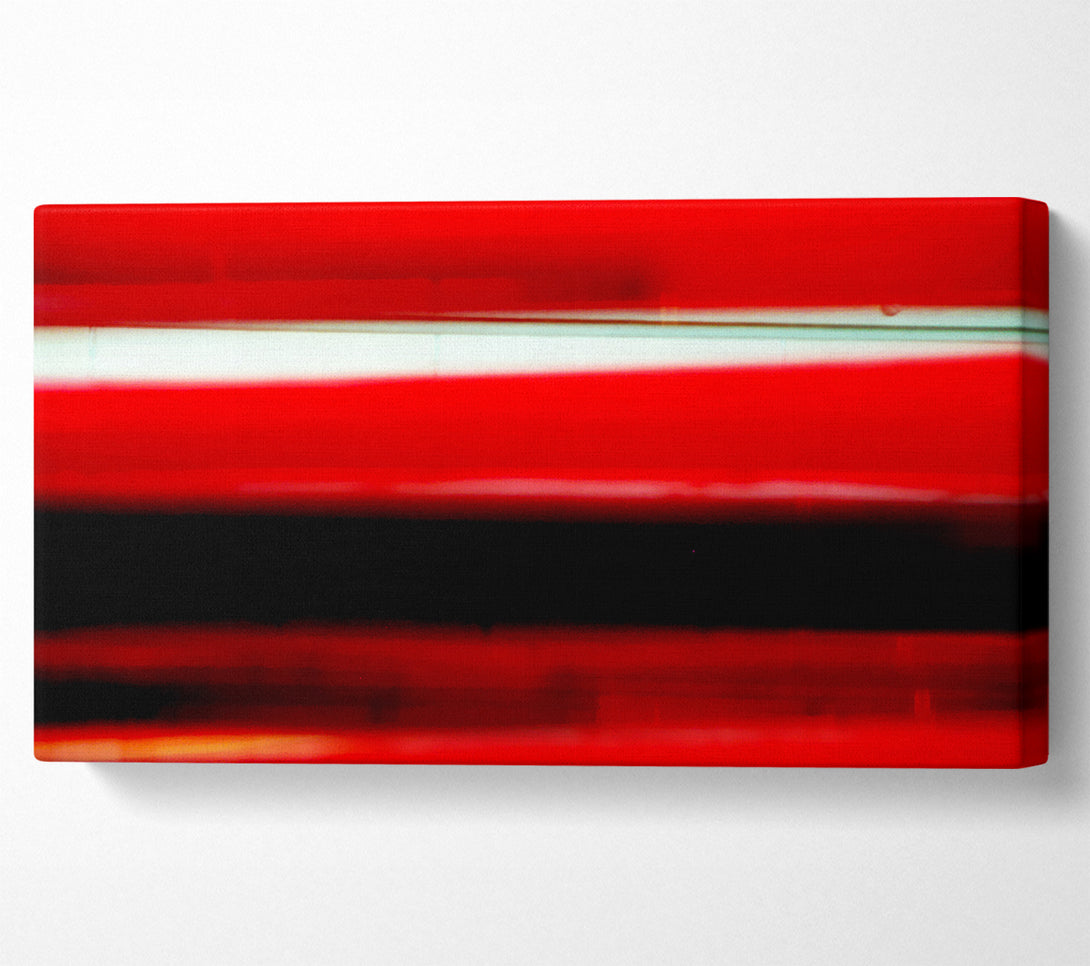  A Canvas Print of Red Ocean Abstract Canvas Wall Art
