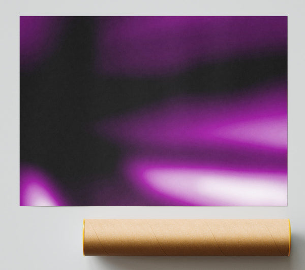 Time-Line Purple Poster