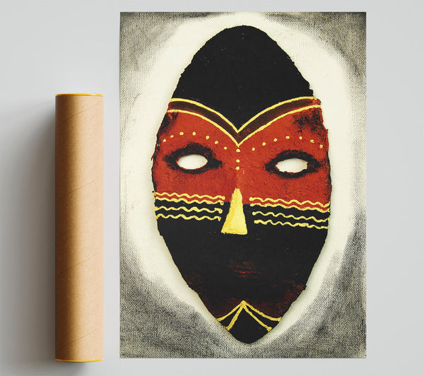 Tribal Mask Poster