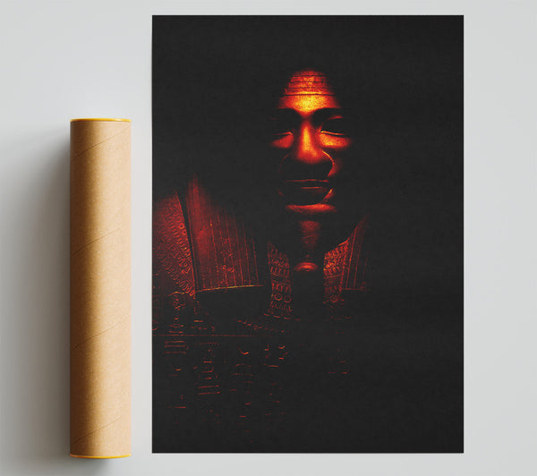 Red Warrior Poster