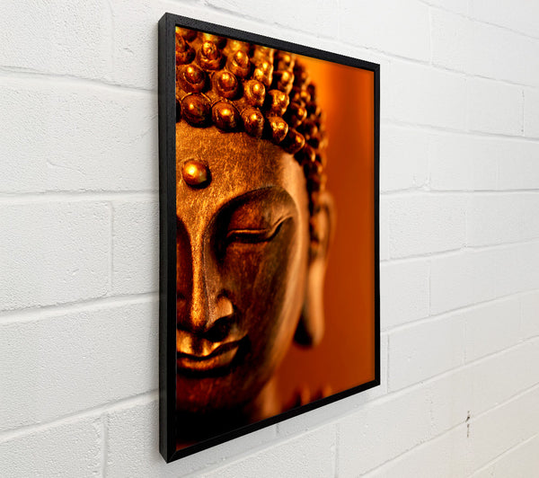 Buddha Face Orange
