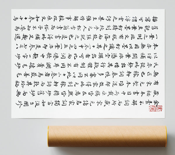 Chinese Symbols Poster