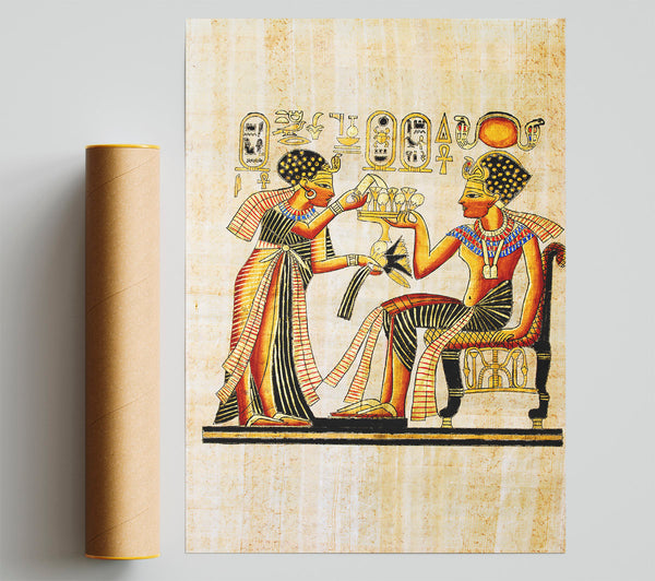 Egyptian Papyrus Print