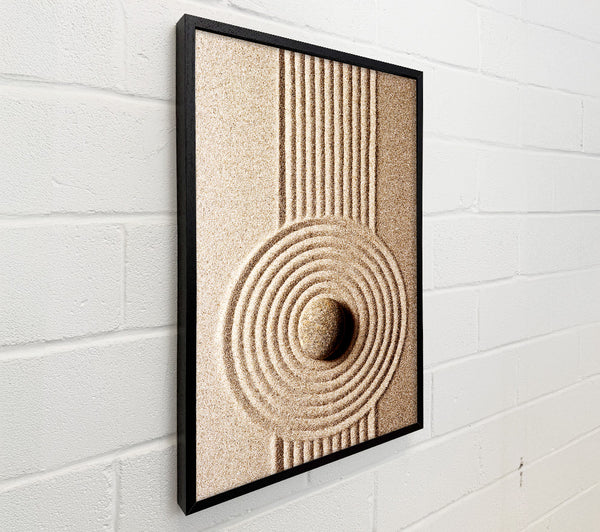 Circular Sand Script Zen