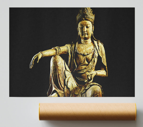Calming Buddha Giclee Print